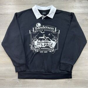 Disney Our Universe M Hocus Pocus Sanderson Witch Museum Rugby Sweatshirt Unisex